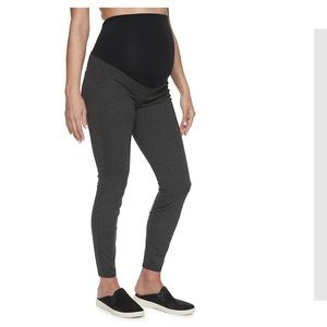 A:Glow Maternity Ponte Leggings pants black | Size small( maternity)